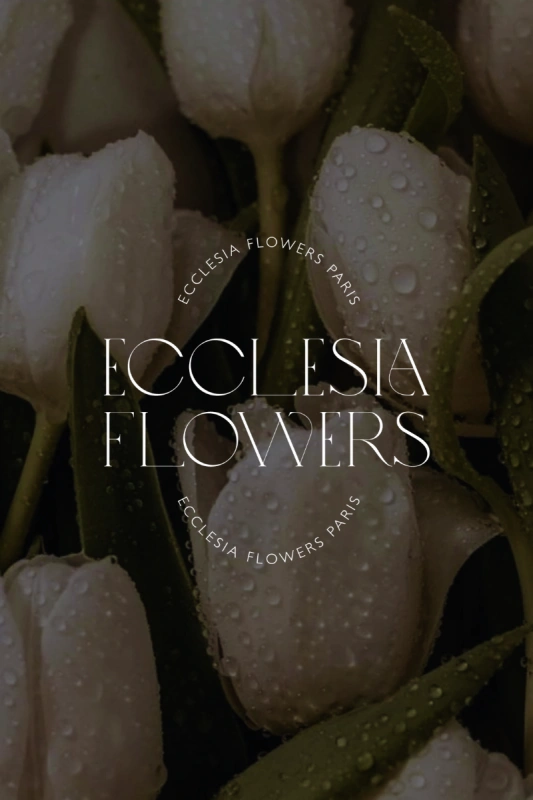 BRANDING PARA FLORISTERIA LOGOTIPO ELEGANTE ECCLESIA-FLOWERS-BRANDING-BLACK-Dilà-Estudio